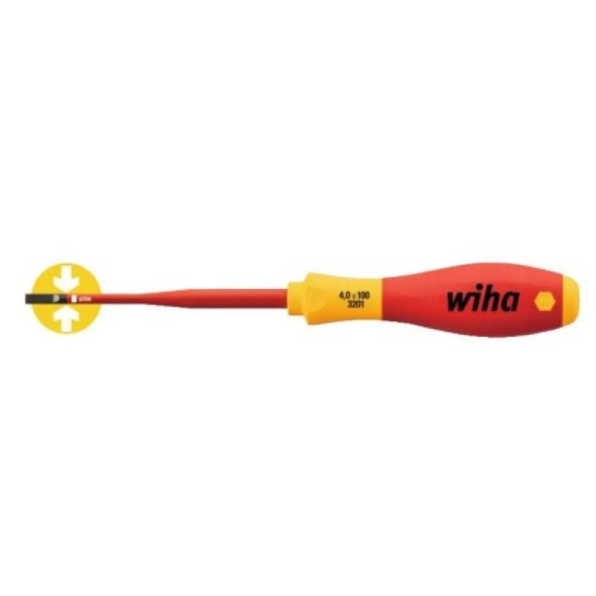 WIHA Slim fente 6,5x150