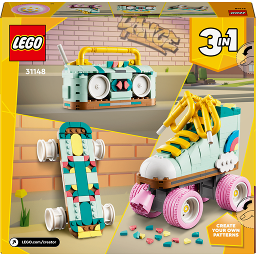 LEGO Creator 3-i-1 Retro-Rulleskøjte