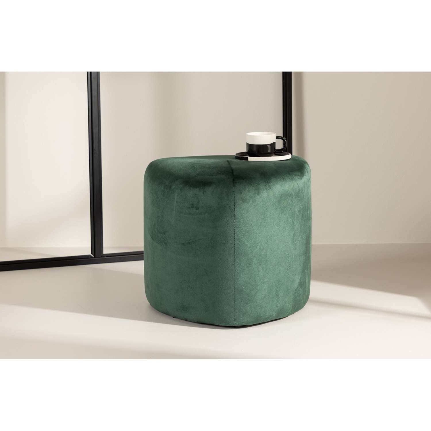 Venture Home Peg Hocker | Poef â46 - Groen