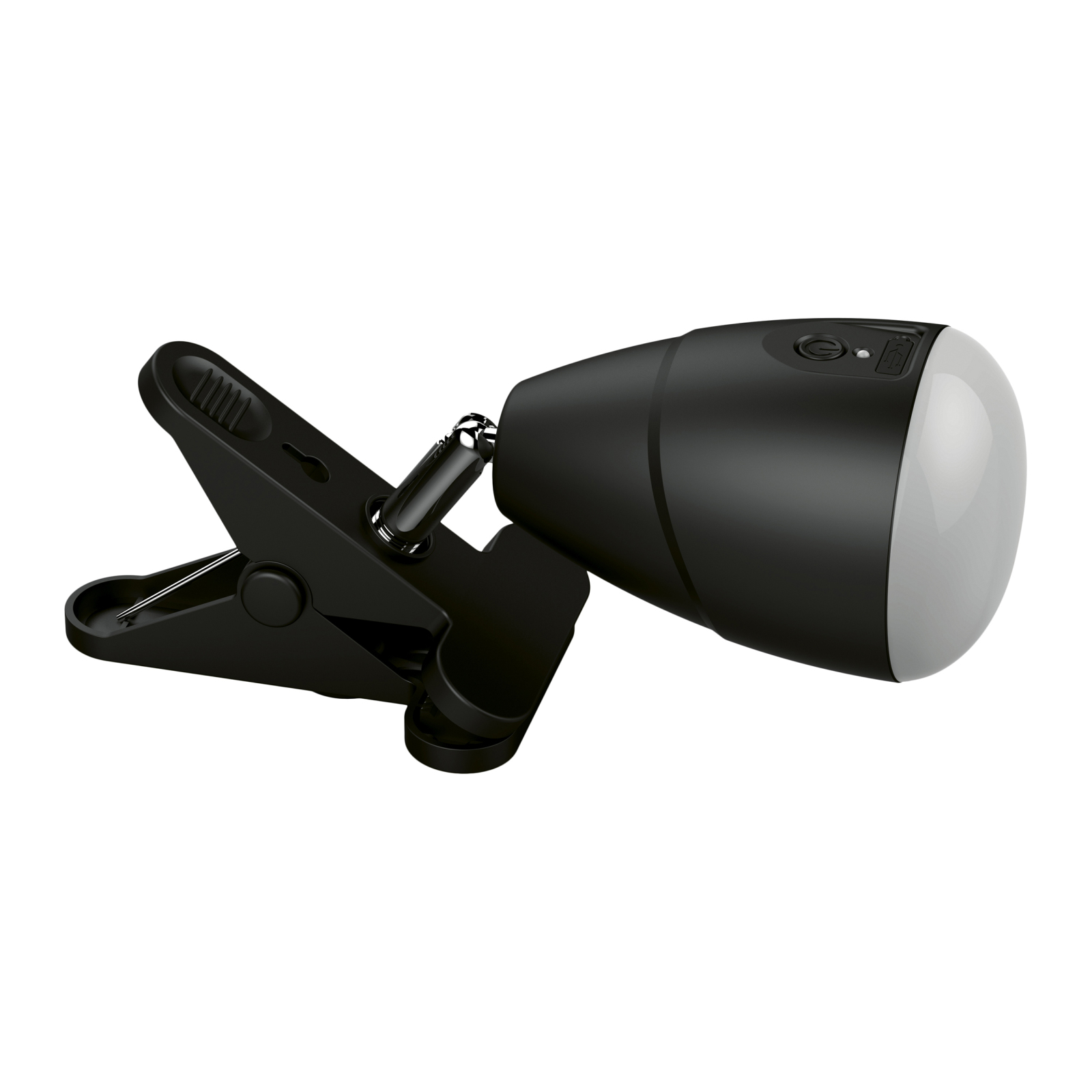 LED-Klemmleuchte - schwarz - dimmbar