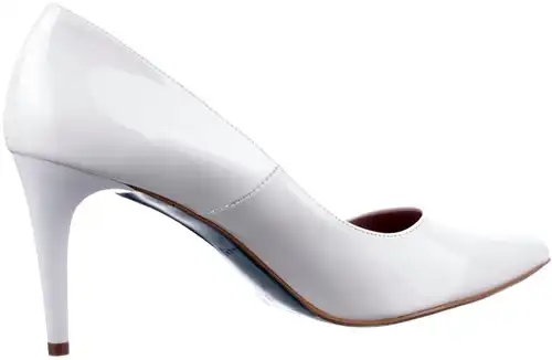 8 GIULIA WIT LAK - maat 43 pump wit lak - maat 43 Calandschoen