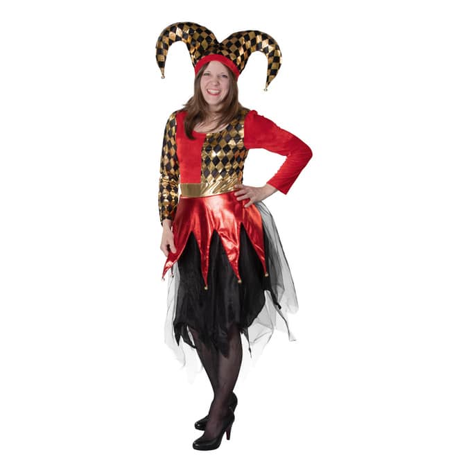 Kostüm - Clown für Erwachsene - 2 teilig -  verschiedene Größe