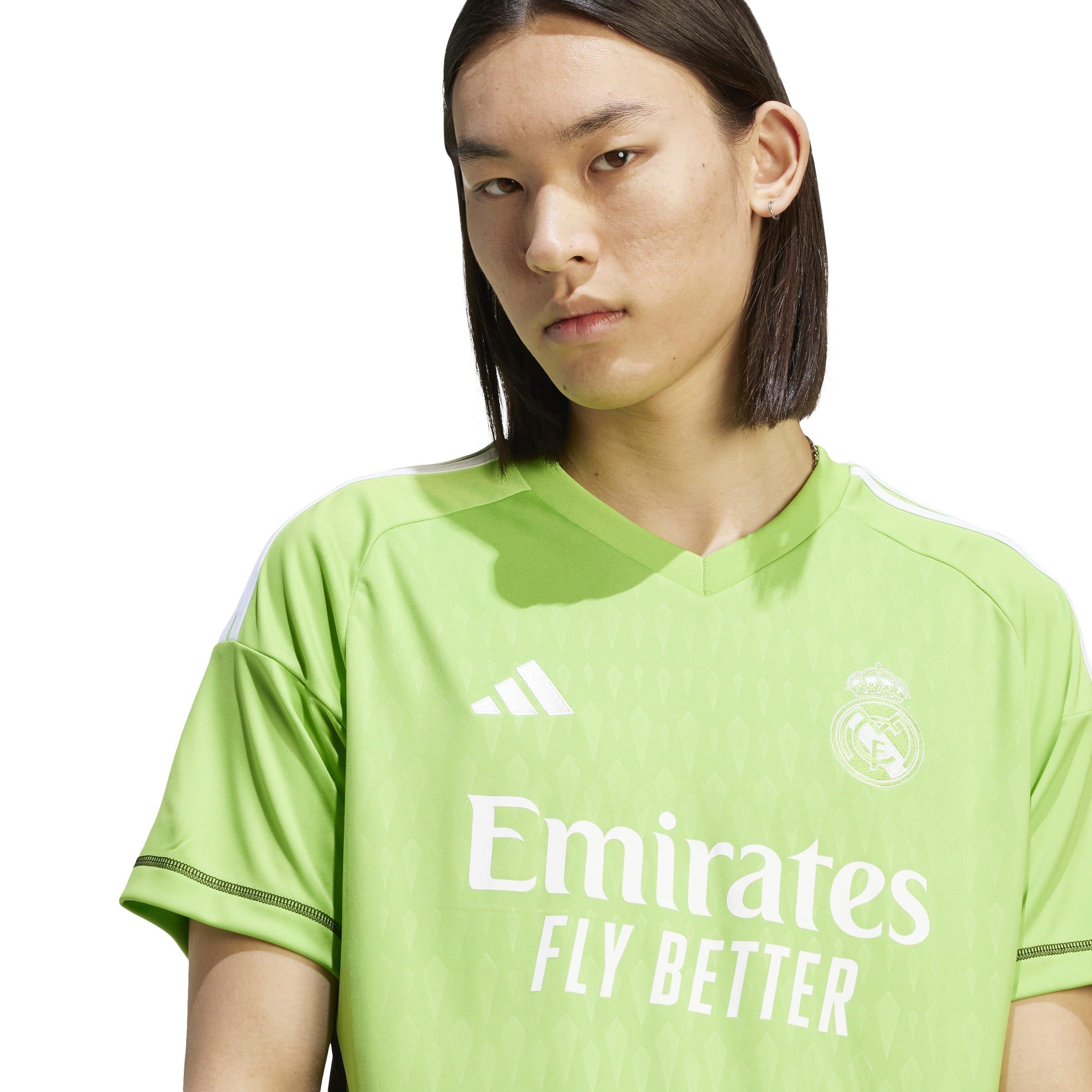 adidas Real Madrid Condivo 22 Home Goalkeeper Shirt Adults