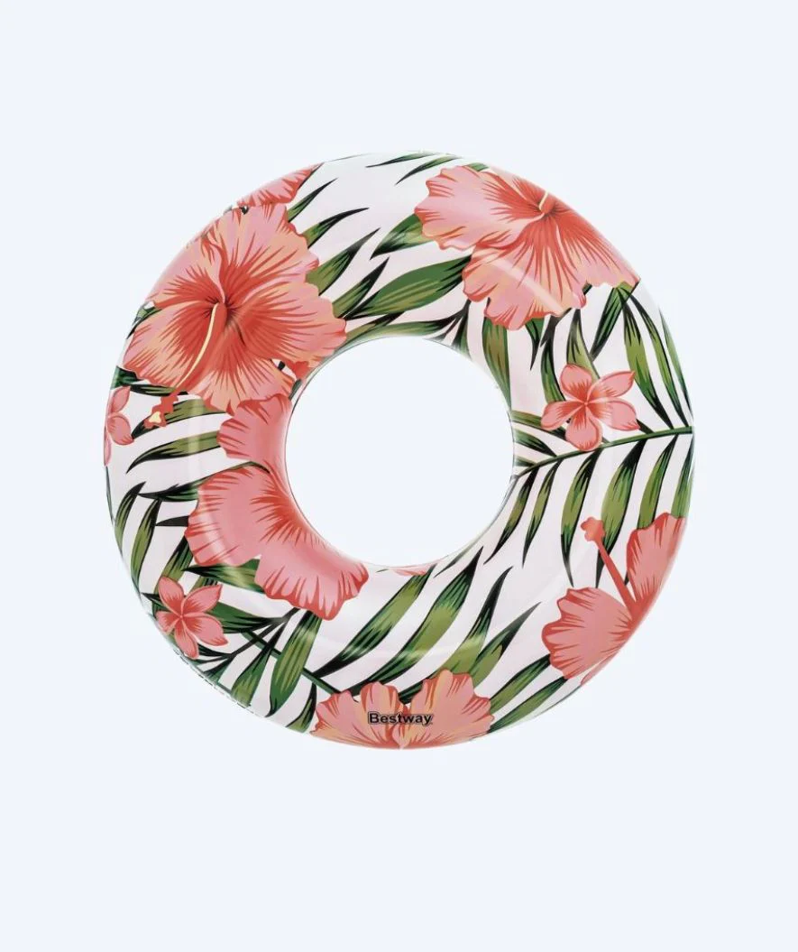 Bestway badering - Tropical Palms - Pink