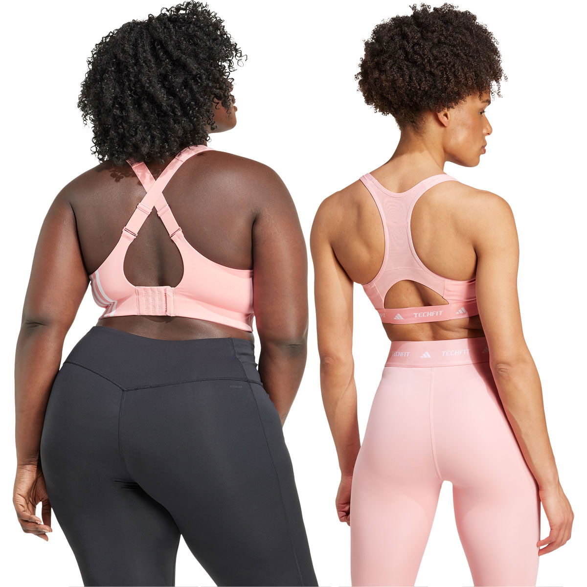 adidas Techfit Power Medium Support Sports BH Dame