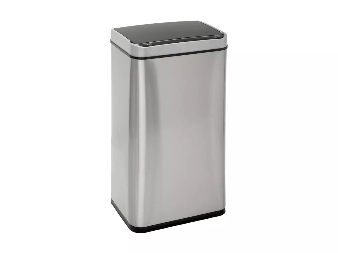 Poubelle en Inox 40 Litres Sensor ouverture et fermeture automatique