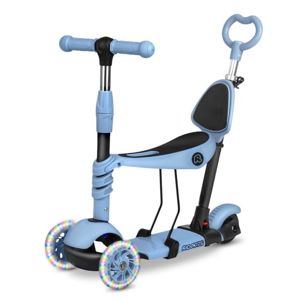 Ricokids Todi Tricycle Scooter - Blå/Grå