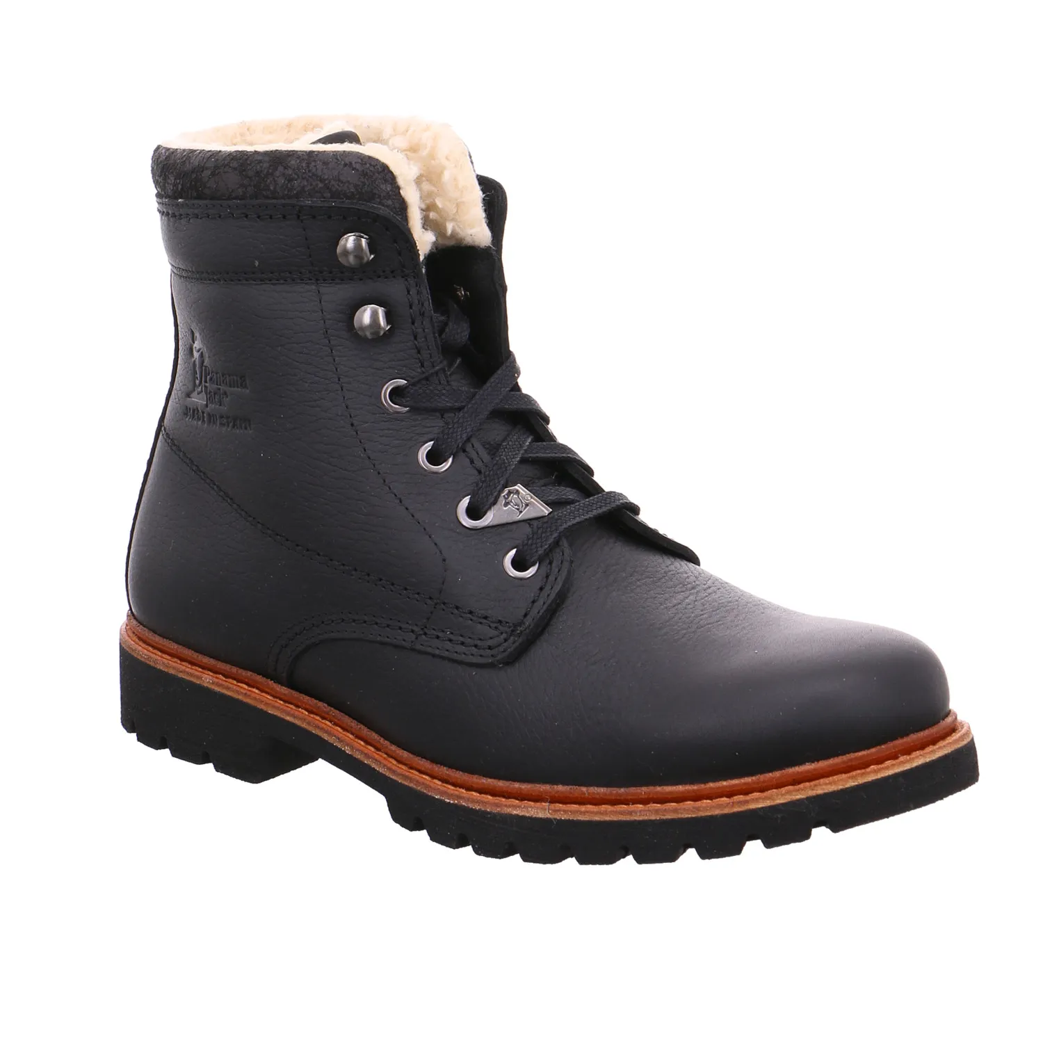 PANAMA JACK Winter-Boots Schwarz Leder