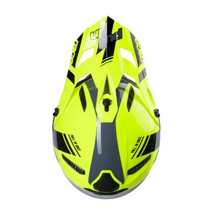 Casque cross Pull-in RACE 2024 - Jaune