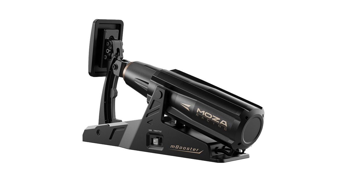 MOZAmBooster Active Pedal Set pedalen  (Zwart)