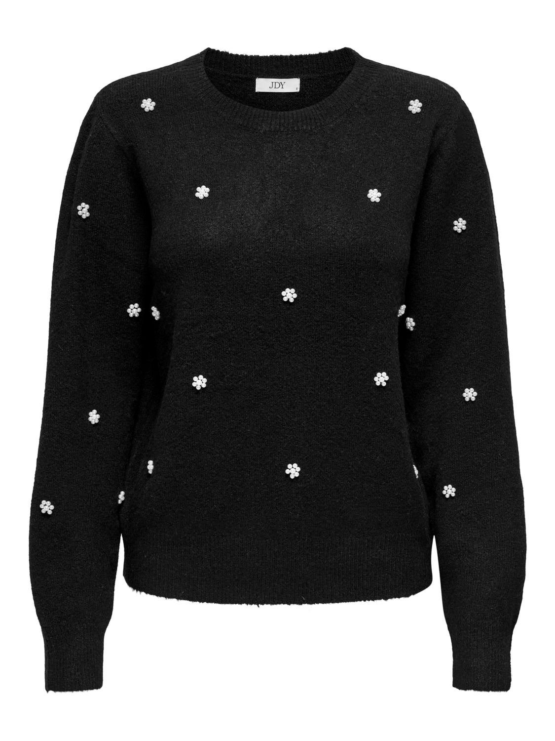 JDYBELLA Strickpullover Black