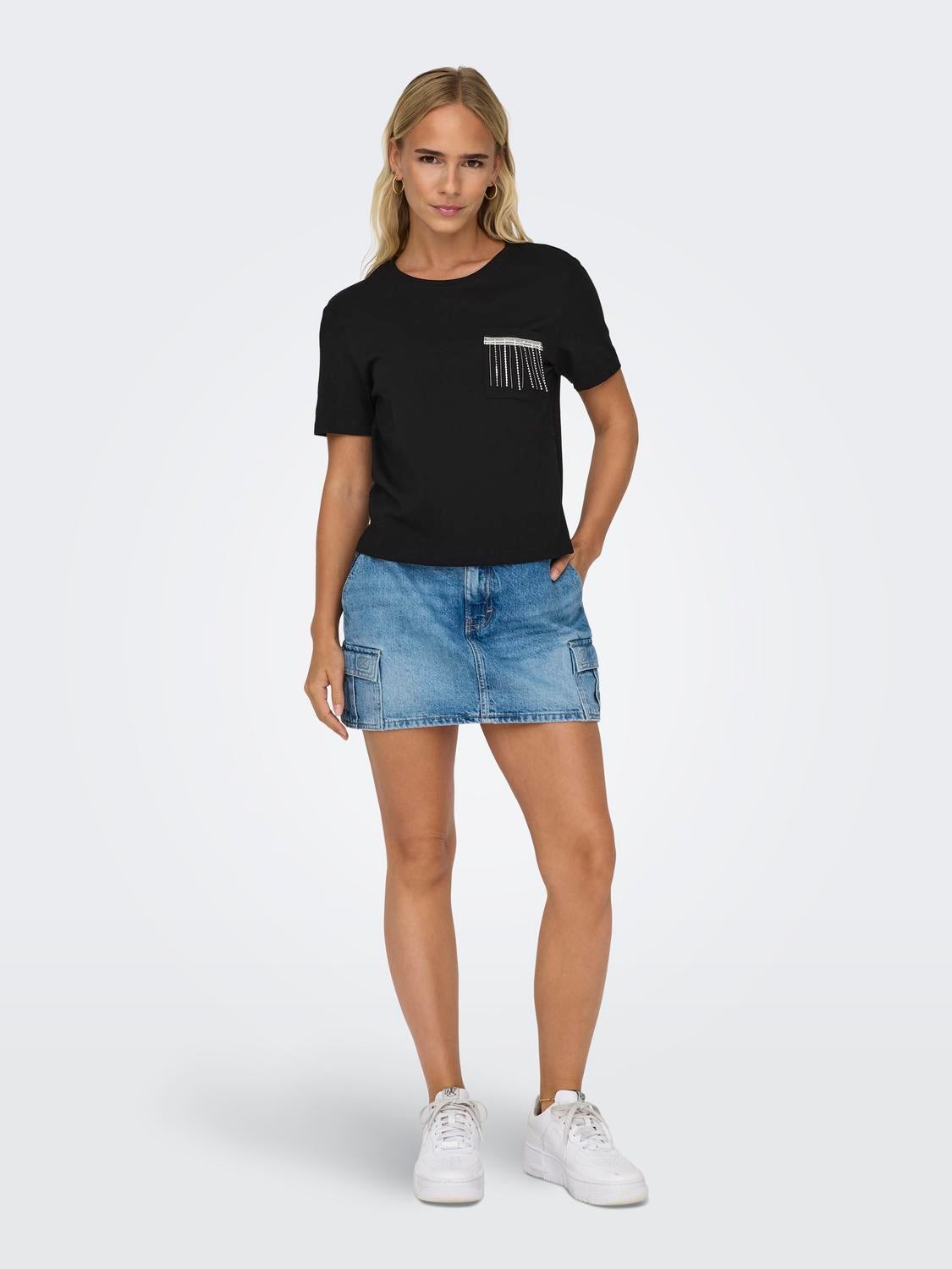 ONLRHINE T-shirt Black