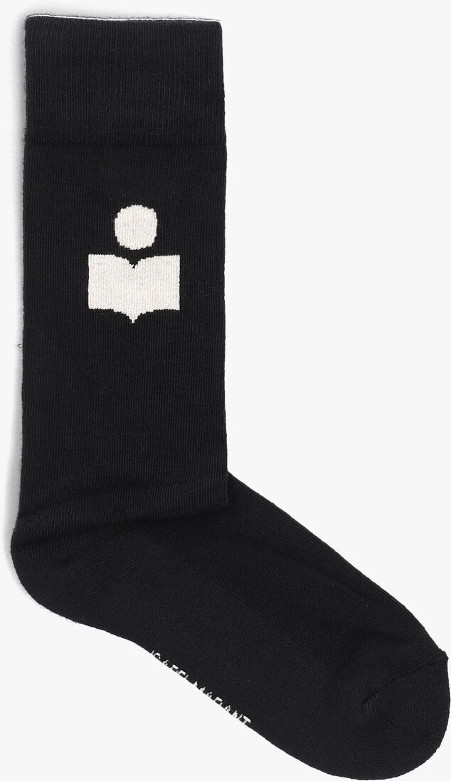 zwarte isabel marant sokken siloki-gz 23pct001jfa