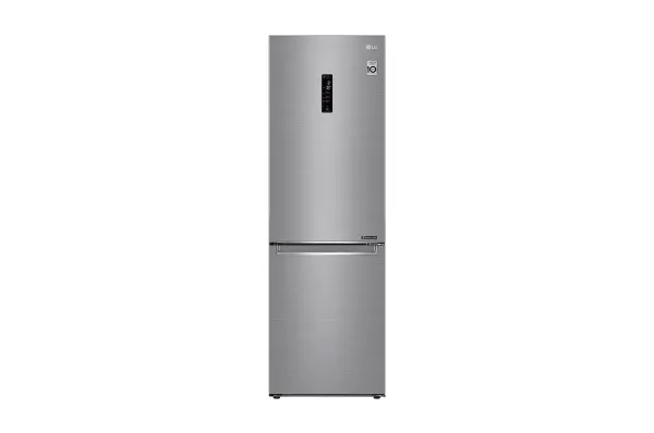 LG Refrigerator GBB71PZDMN A  , Free standing, Combi, Height 186 cm, No Frost system, Fridge net capacity 234 L, Freezer net capacity 107 L, Display, 36 dB, Silver