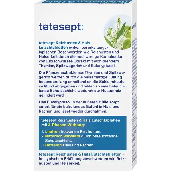 Reizhusten & Hals Lutschtabletten