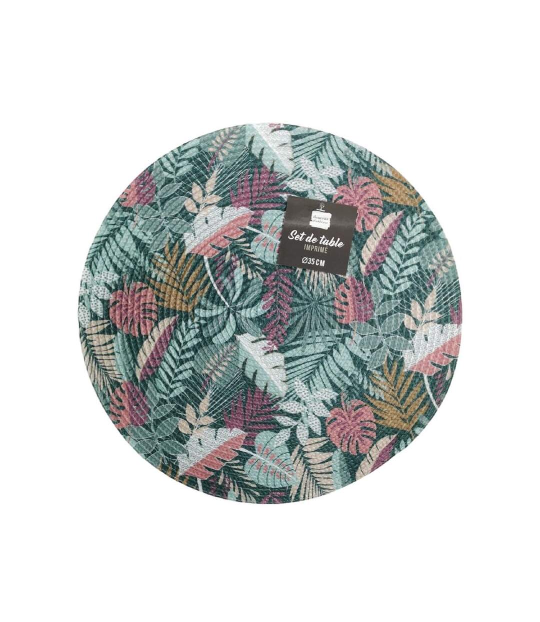 Set de Table Imprimé Jacala 35cm Bleu