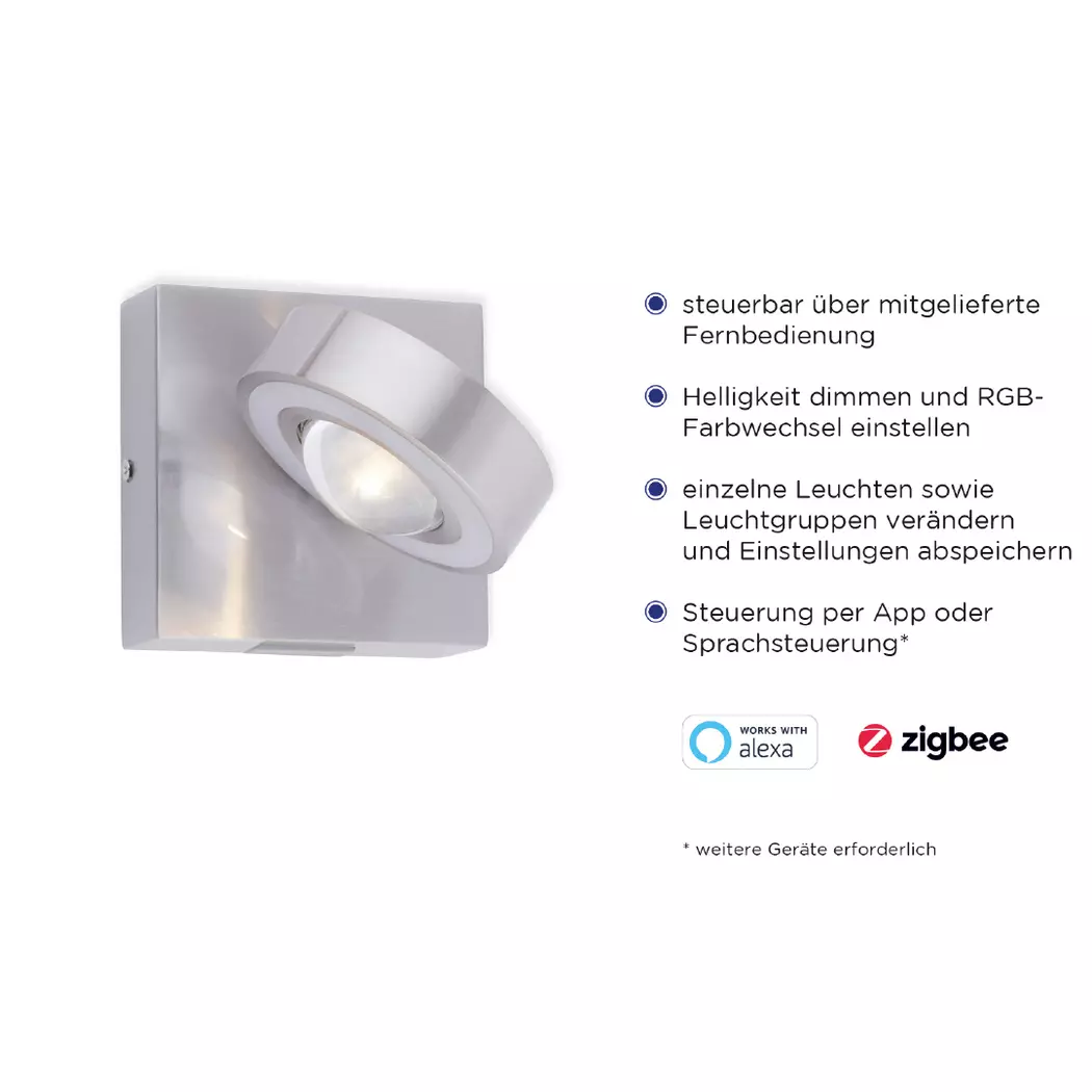 LED-Wandleuchte Q-Mia