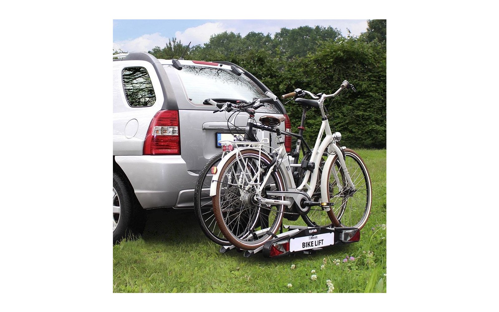 Eufab Bike Lift Fahrradträger für 2 Fahrräder