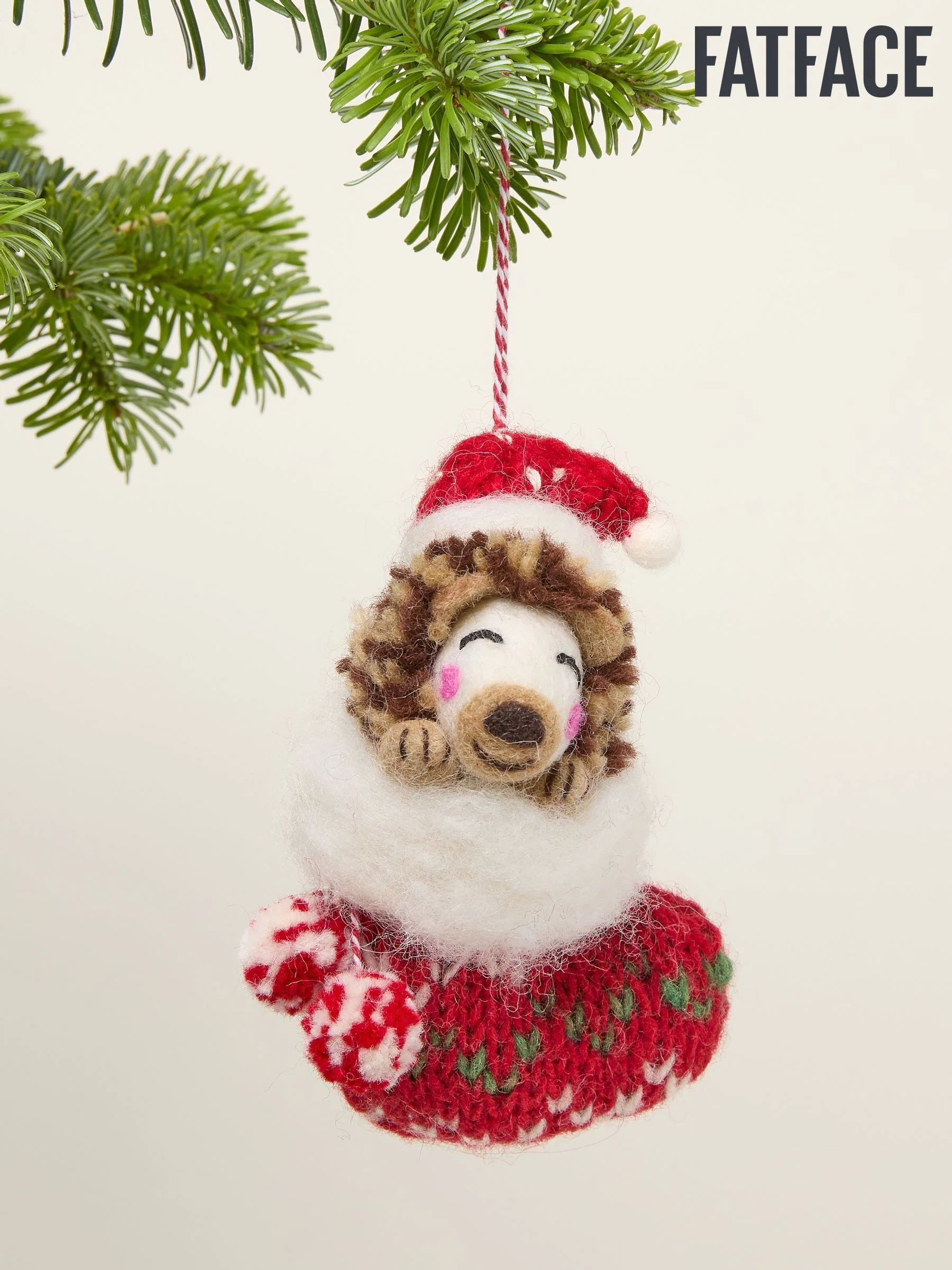 FatFace Hedgehog Decoration