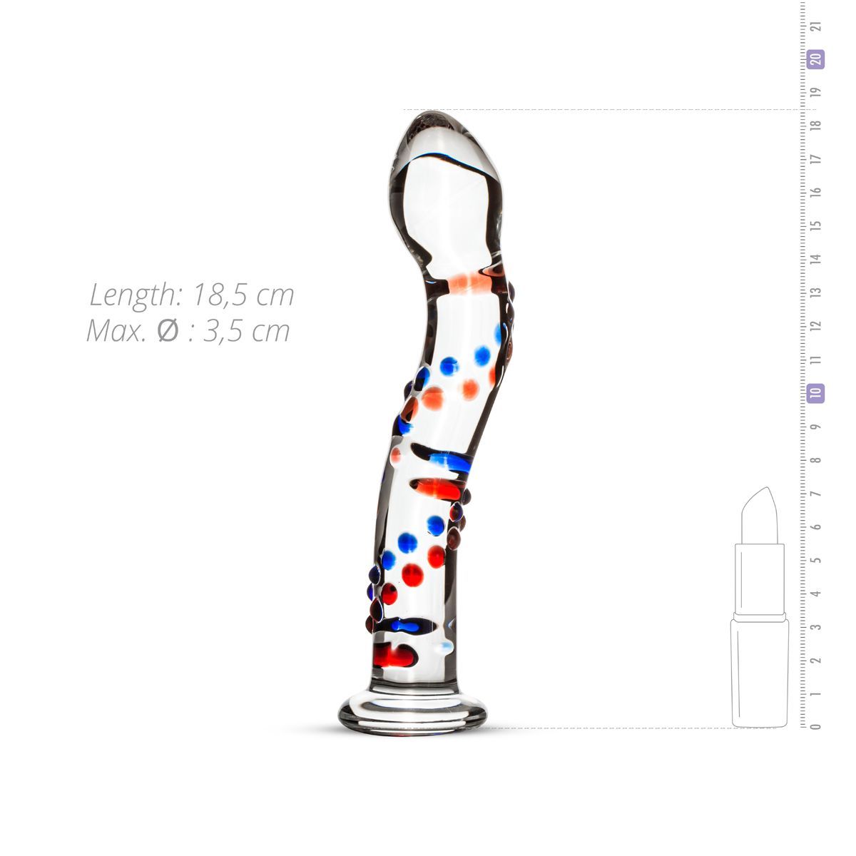 Gildo *Handmade Glass Dildo* Nr. 3