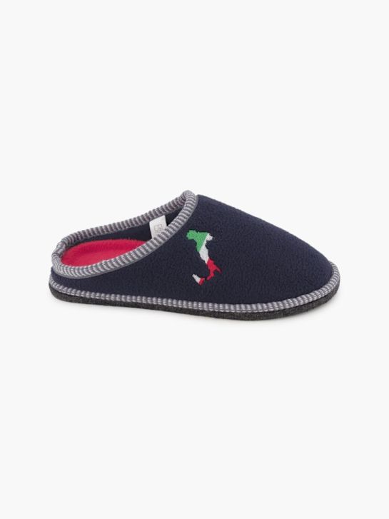 Casa mia ITALIEN Pantoffel Blau