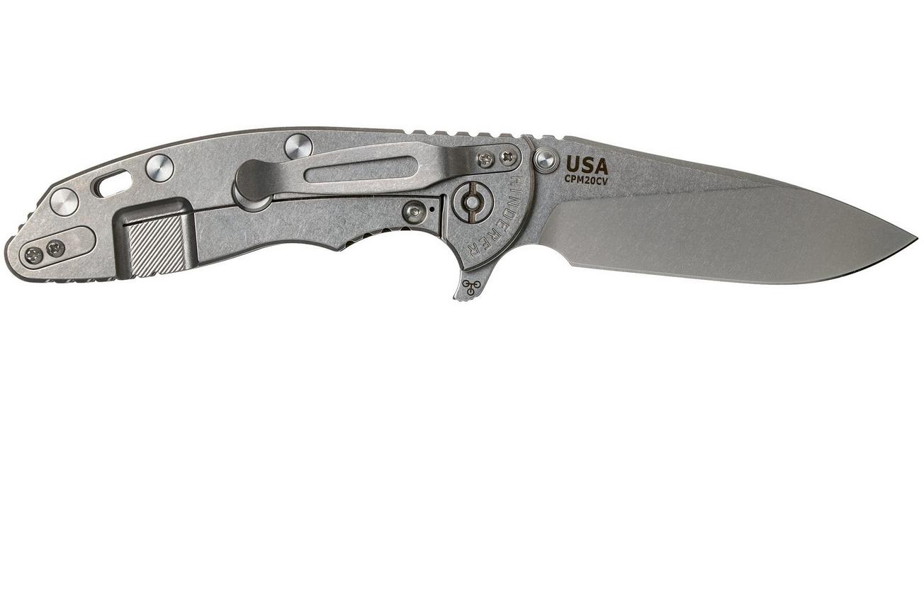 Rick Hinderer XM18 3,5” 20CV Slicer, OD Green G10 zakmes