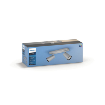 Philips duospot Paisley aluminium