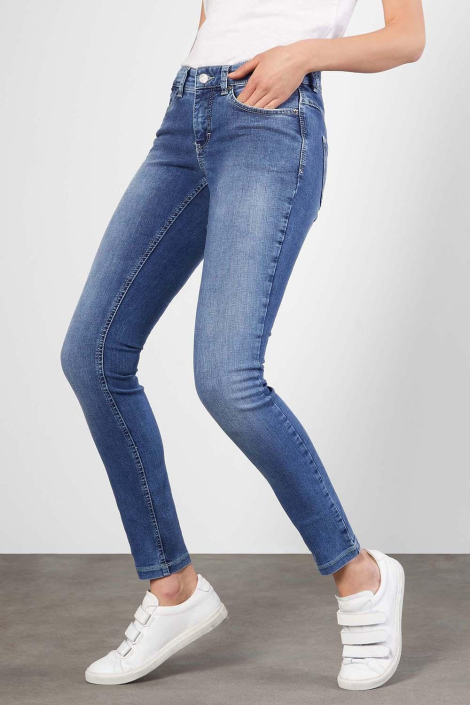 Mac blauwe dames jeans