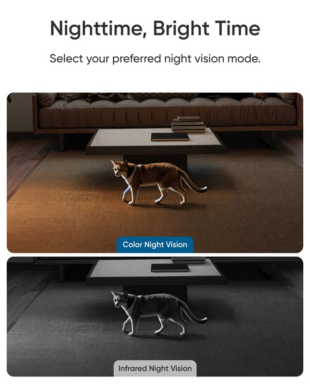 Eufy Indoor Cam E30 indendørs sikkerhedskamera (hvid)