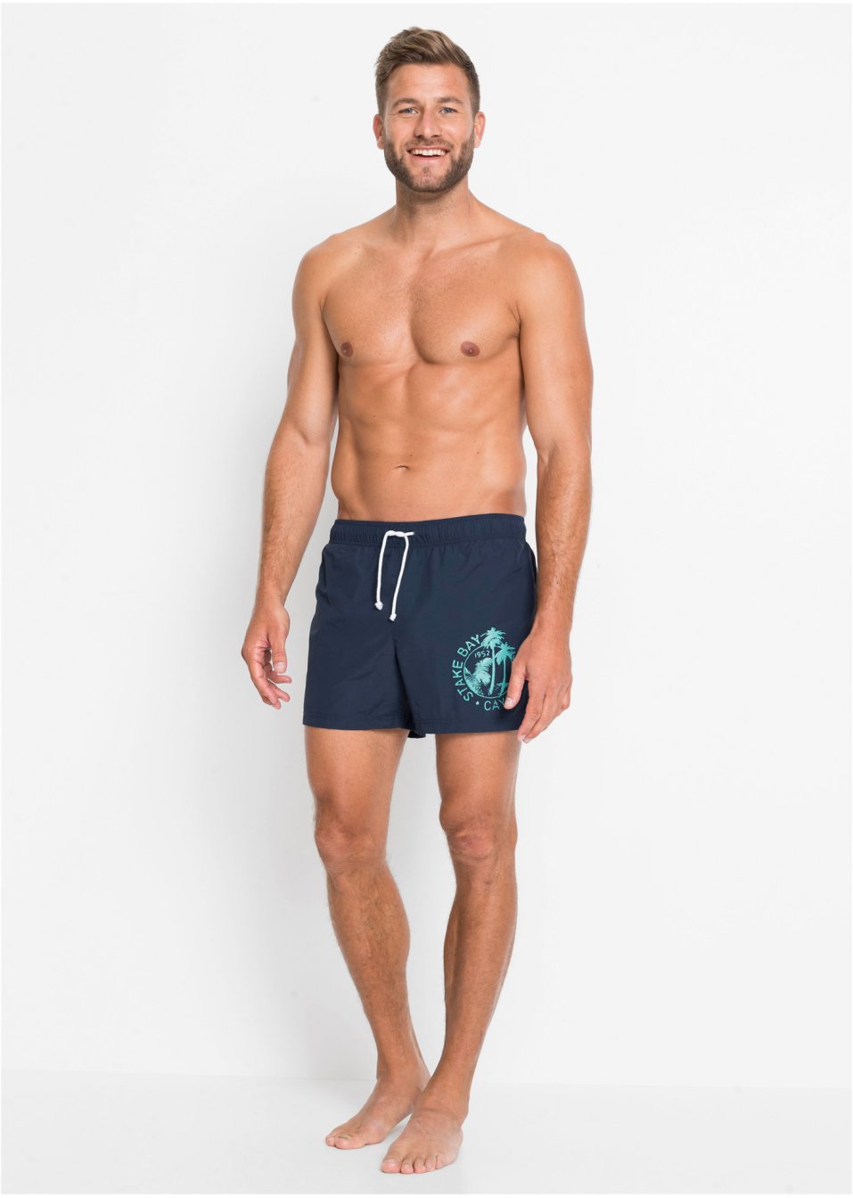 Short de plage en polyester recyclé