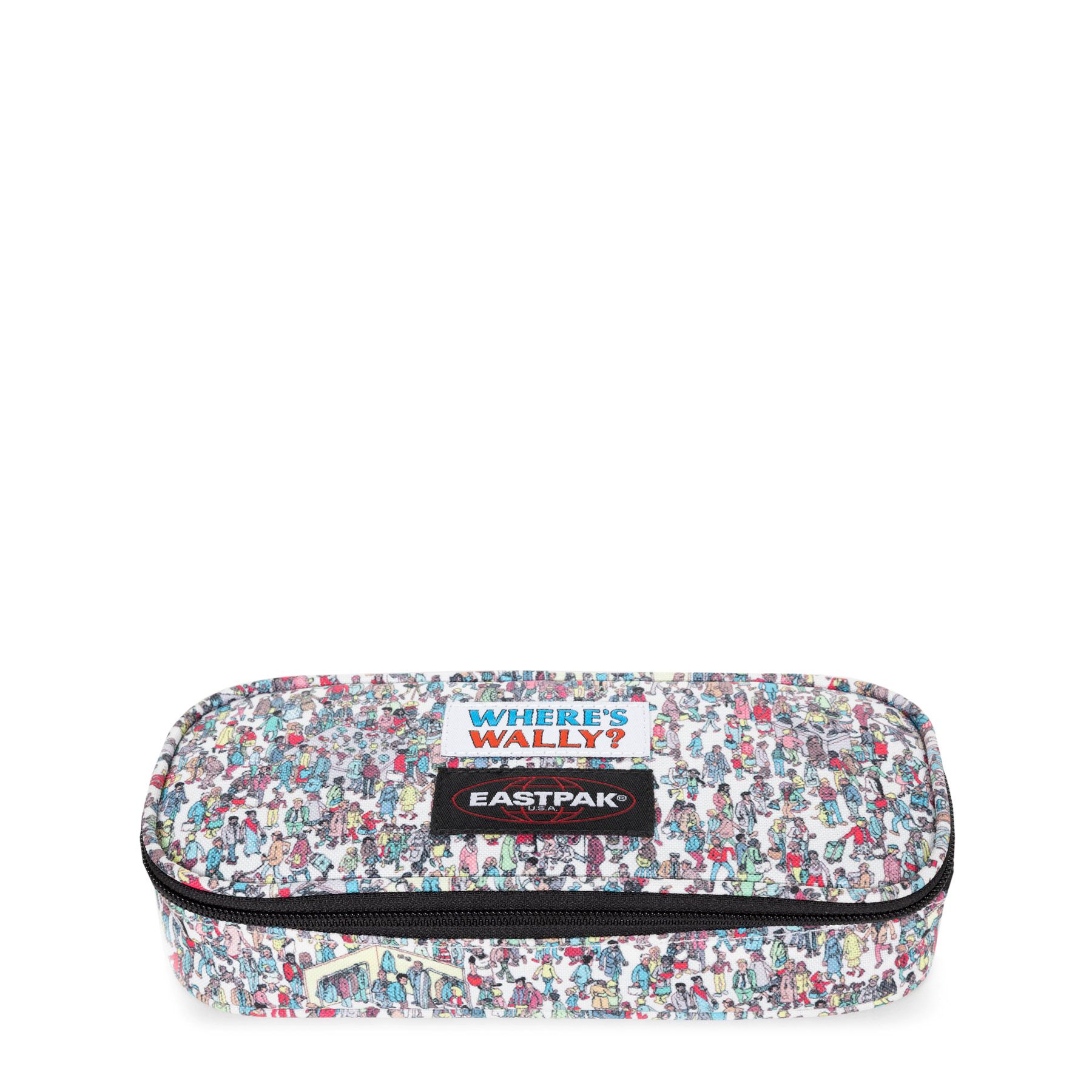 Oval Single Wally Pattern White