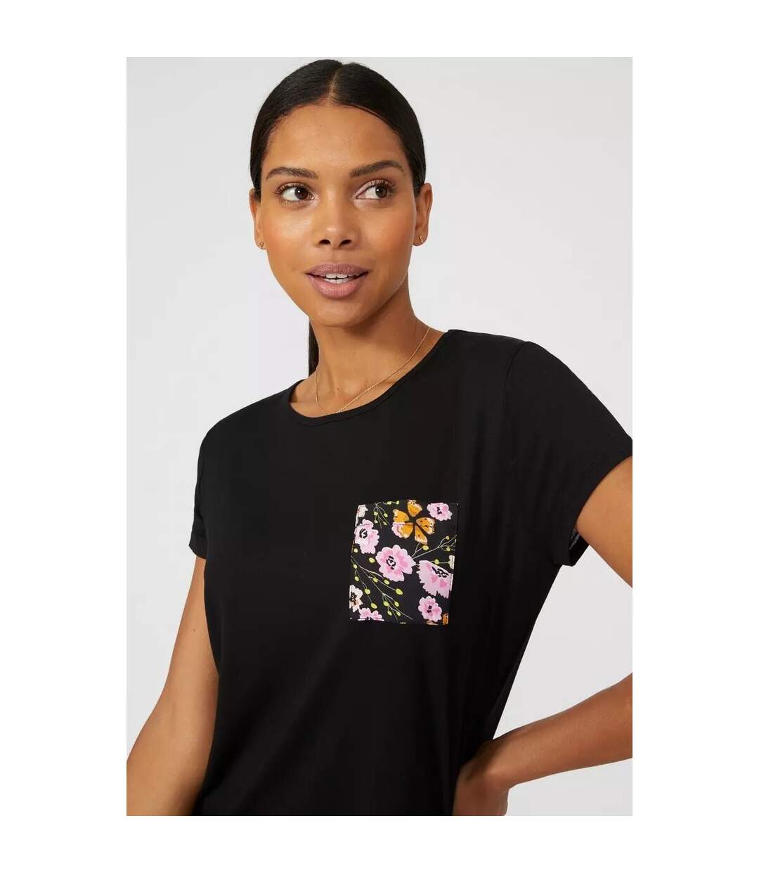 Debenhams - Chemise de nuit AUTUMN MEADOW - Femme (Noir) - UTDH871