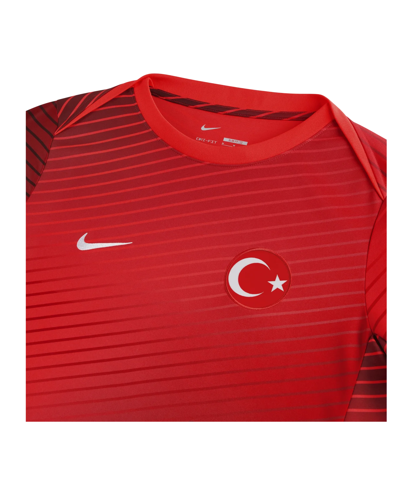 Nike Türkei Academy Pro T-Shirt EM 2024 Rot Weiss F611