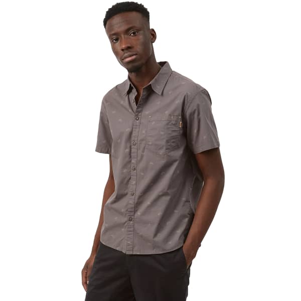 Chemise TENTREE M BIKE AROUND SHORTSLEEVE SHIRT GRANITE GREY BIKE AROUND