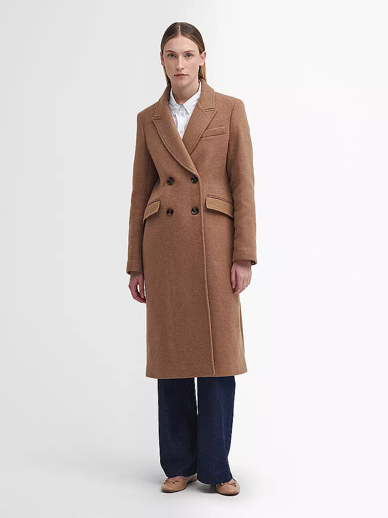 BARBOUR Wollmantel MARYLIN camel