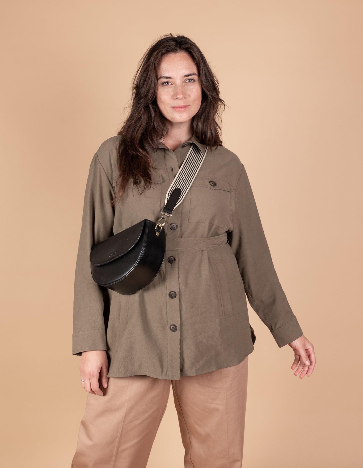 Ava - Black Classic Leather