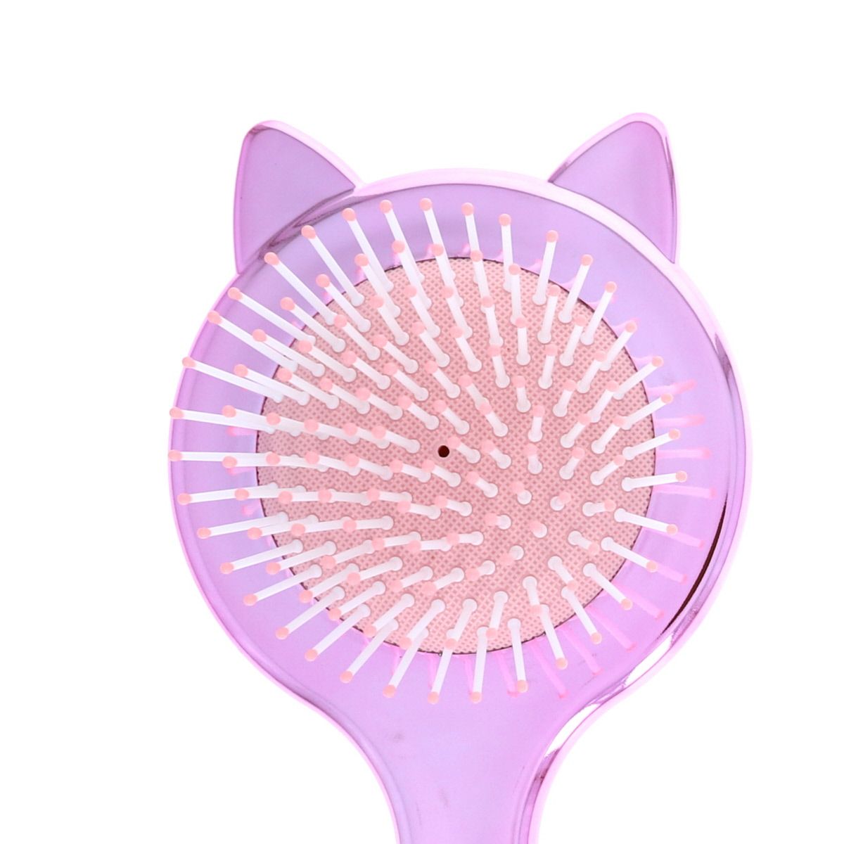 Brosse à cheveux chat rose Roodoudou