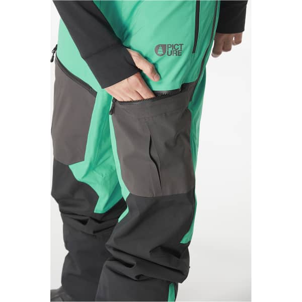 Pantalon snowboard PICTURE NAIKOON PANTS SPECTRA GREEN-BLACK