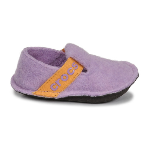 Crocs - CLASSIC SLIPPER K - Violet / Jaune
