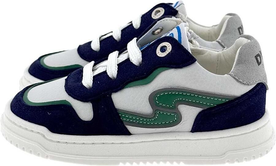 Develab 44435 sneaker blauw combi