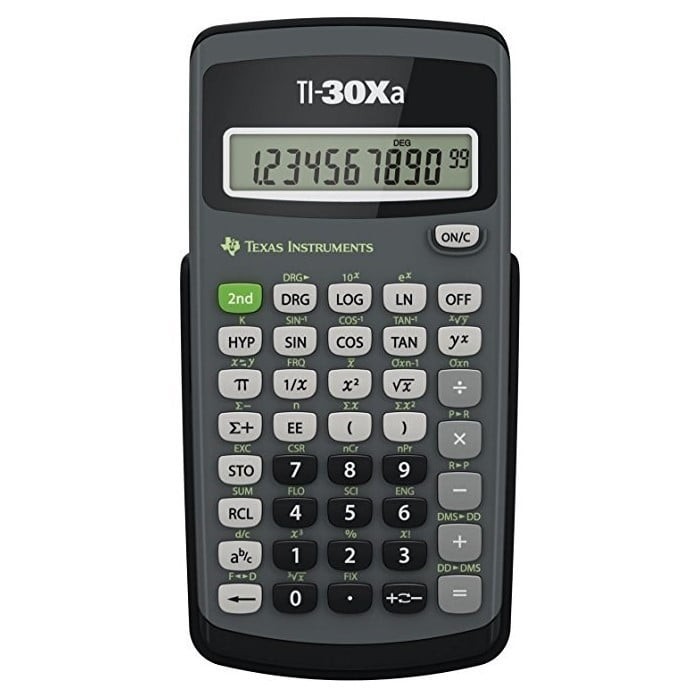Texas Instruments - TI-30Xa Scientific Calculator