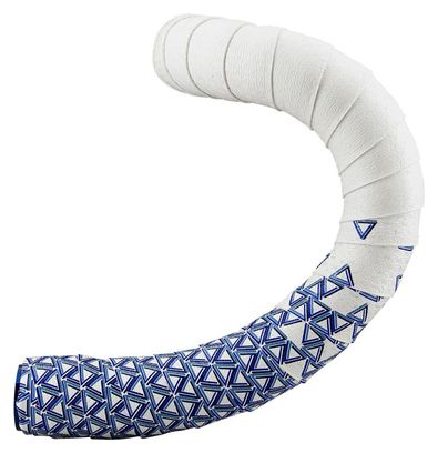 Ruban de Cintre Deda Loop Blanc/Bleu avec Bouchons
