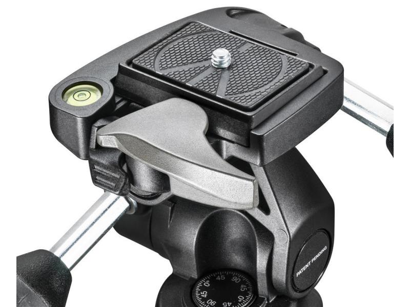 Manfrotto Stativkopf MH804-3W 3-Wege-Neiger mit 200PL Schnellwechselplatte