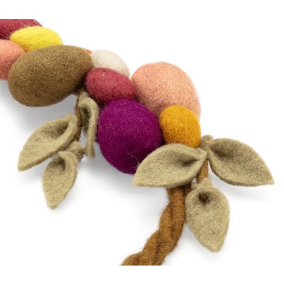 Halbkranz Ostern Filz
