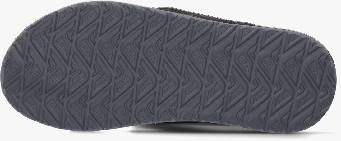 REEF zwarte reef teenslippers cushion bounce phantom