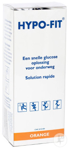 Eureka Pharma Hypo-Fit Direct Energy Solution Rapide Orange Sachets 12x18g