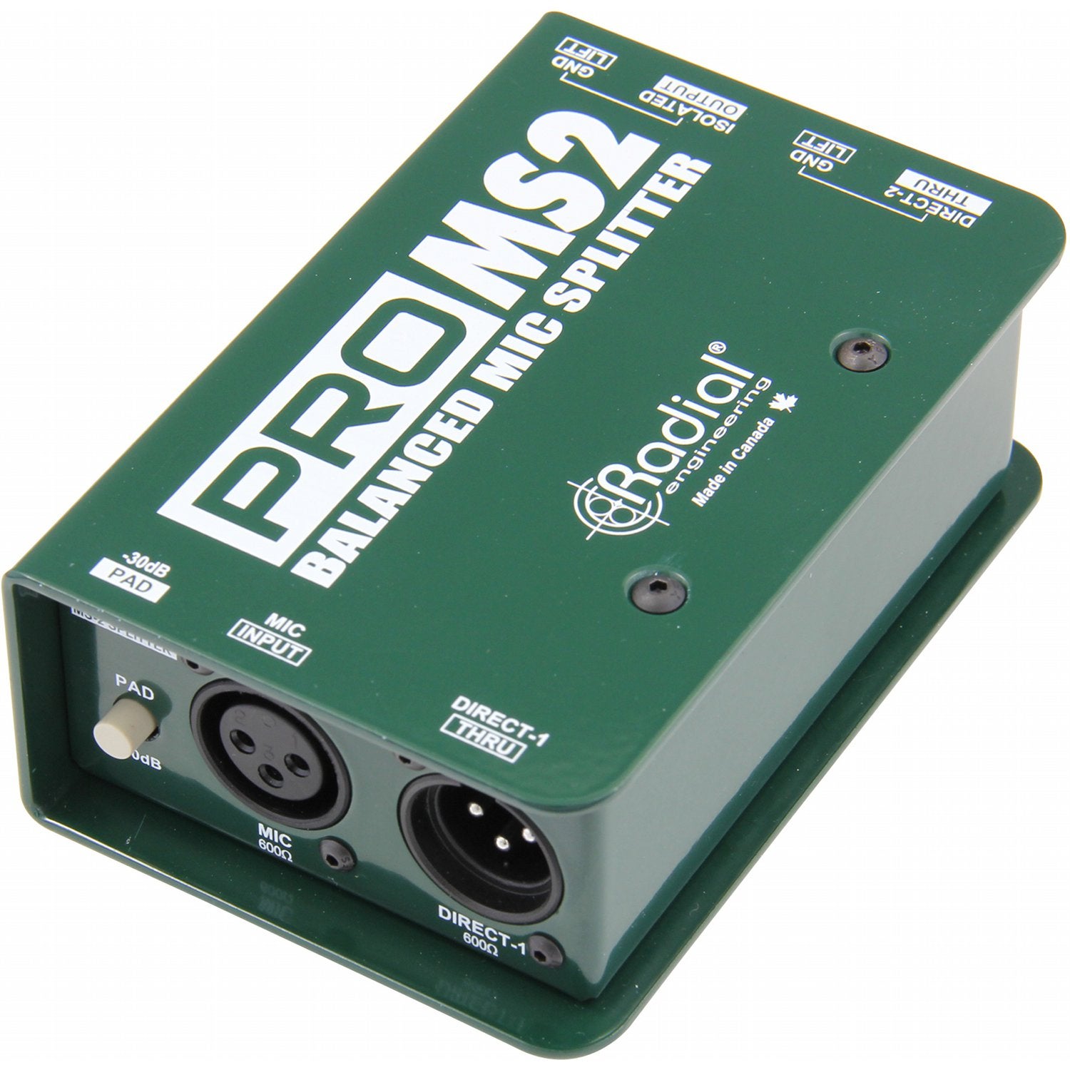 Radial ProMS2 microfoon splitter