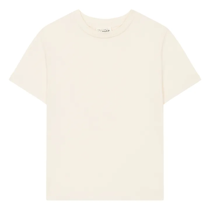 SMALLABLE BASICS T-Shirt Garçon Manches Courtes Coton Bio | Sable