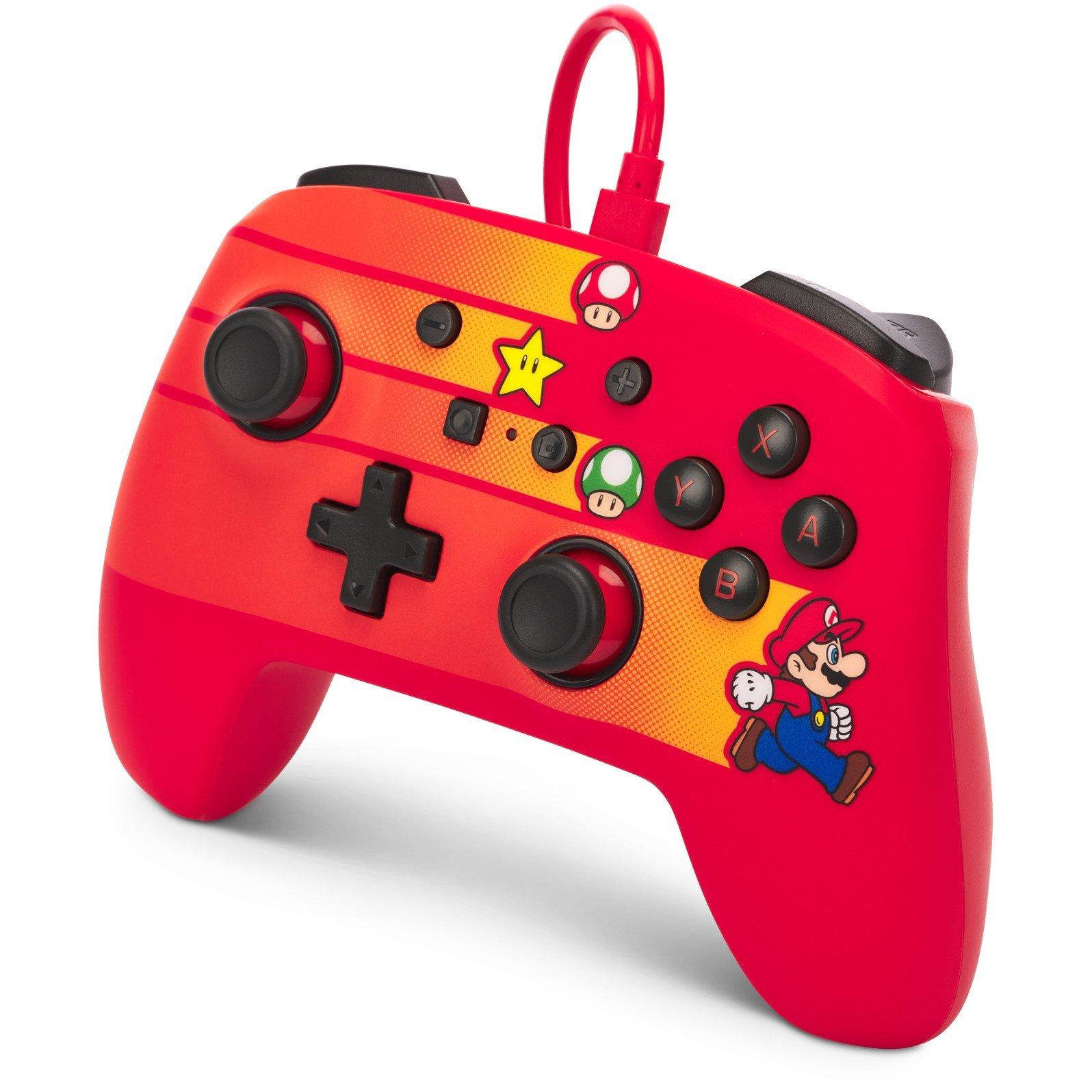 PowerA Enhanced Wired Controller for Nintendo Switch - Speedster Mario