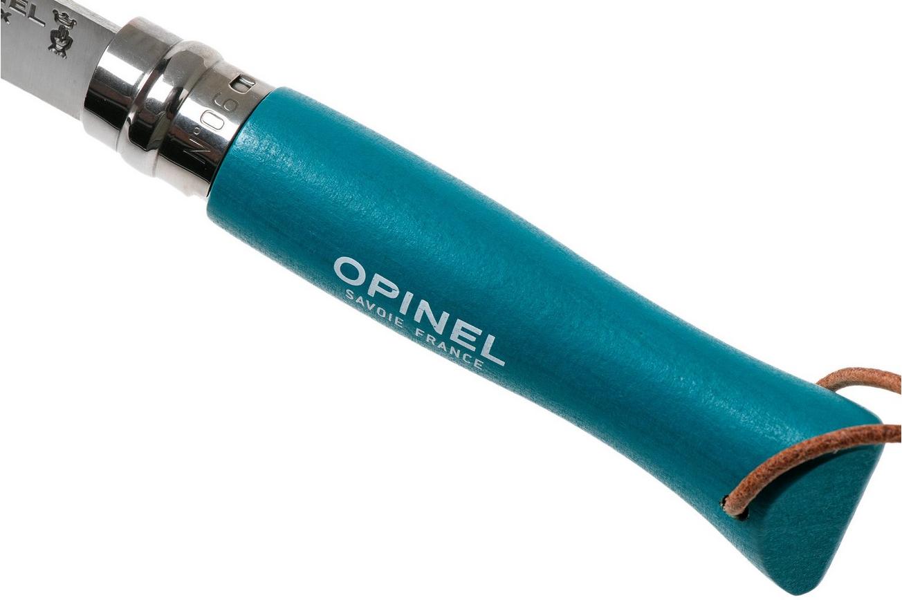 Opinel zakmes Trekking No. 06RV zakmes, Turquoise